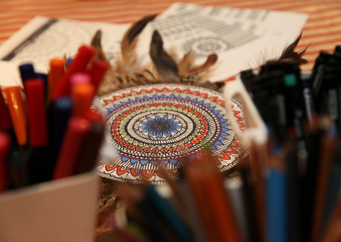 corfu mandala painting workshop